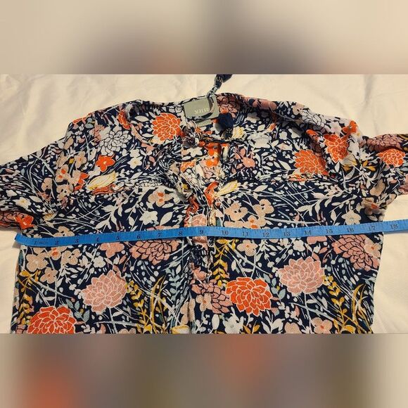 Anthropologie Maeve Floral Peasant Top, Sz S - Picture 13 of 13